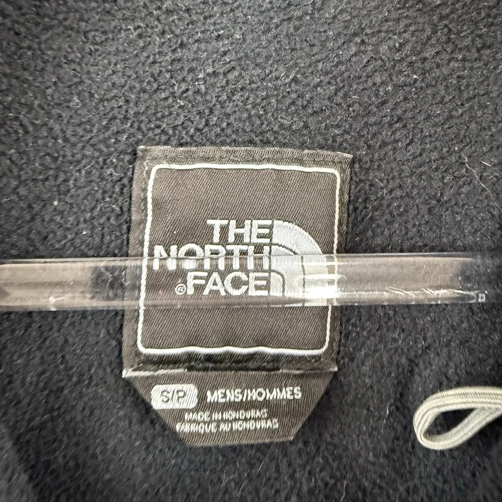 North Face Denali Jacket Mens Small Black Polartec Fleece Full Zip Coat Hiking